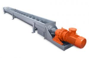  Drilling Mud And Cuttings Screw Conveyor In Oil Filed , Mortar In Mine Field. Manufactures