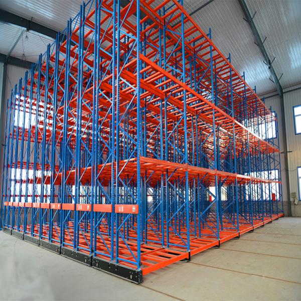 Quality Powder Coating Warehouse 2000KGS High Density Storage Racks for sale