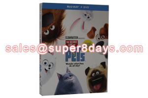  The Secret Life of Pets (2016) Blu-ray Movies Cartoon DVD Blue Ray DVD Wholesale Manufactures