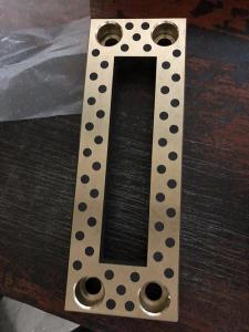  Brass Embedded Oilless Wear Plate High Hardness For Steam Locomotive Production Lines Manufactures