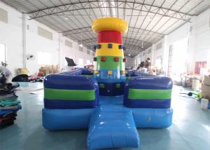 China Airtight PVC Inflatable Rock Climbing Wall / Inflatable Rock Climbing Bouncer Games on sale