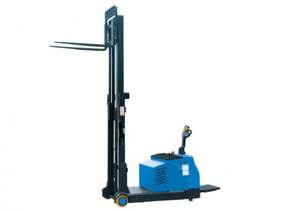 Quality 1000kg Max Capacity Electric Pallet Stacker With High Storage Battery for sale