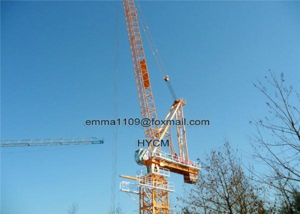 Quality 12 Tons Luffing Jib Crane Tower D160 5030 40 Mts Free Hook Height for sale