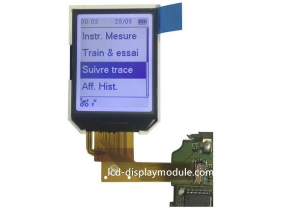 Quality FSTN 128 * 160 Custom Size LCD Screen , White LED Backlight Custom LCD Display for sale
