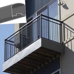  Outdoor Aluminum Hand Railings For stairs , exterior hand railings Manufactures