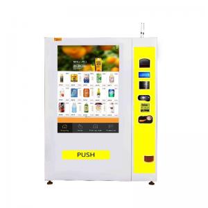 China Automatic Snack Drink Time Vending Machine Lemon Sticker Cards Vending Machine on sale