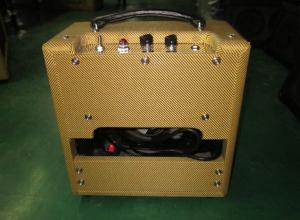 China 5F1A Fender Style Champ Classic A Handmade Tweed Guitar Amplifier Combo, 5W with Volume and Tone Control 1*10 Speaker on sale