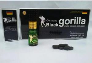 China Germany Black gold BLACK Gorilla male sex pill long lasting sex capsule on sale