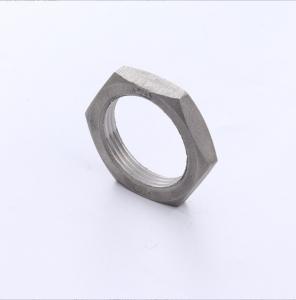 China Thread Casting Sanitary Stainless Steel 304 Pipe Fitting Hex Nut 1/2''-2.0'' Polished on sale
