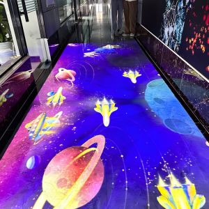 High Definition Picture Holographic Floor Interactive Projection