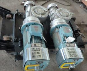  3 Phase 18.5kW Electric Motor Gearbox Worm Type For Building Hoist Manufactures
