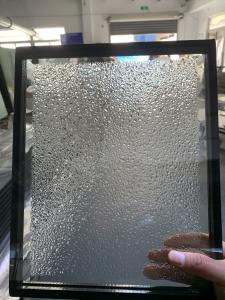 China Pattern Beveled Insulated Glass Unit For Wood Doors Diamond Beveled Glue Chip Beveled Acid Etched Beveled on sale