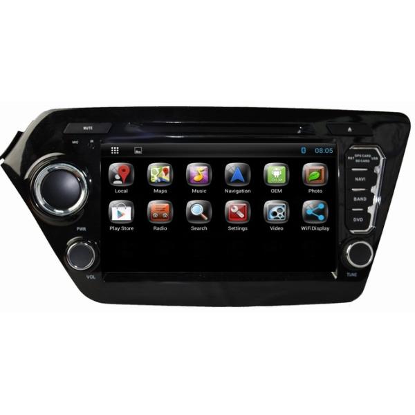 Ouchuangbo Car GPS 3G Wifi Navi DVD Radio Player for Kia K2 /RIO 2011-2012 Pure Android 4.2 System OCB-8044C