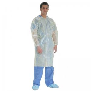  Single Use Medical Patient Gowns , Beauty Salon Disposable Dressing Gowns  Manufactures