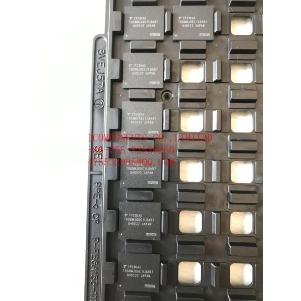 THGBMJG6C1LBAU7 TOSHIBA NAND Flash Serial e-MMC 3V/3.3V 64G-bit 64G/16G/8G x 1/2-bit/4-bit Automotive 153-Pin FBGA Tray