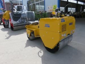  Tight Structure Vibratory Road Roller Right Steering Double Drum Road Roller Manufactures