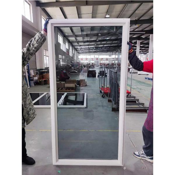 UPVC Vinyl Octagon Fixed Glass Window 75mm Profile