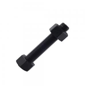 China Chinese Manufacturer High Quality Custom M12--M36 High Strength External Thread Stud Bolt And Nut on sale