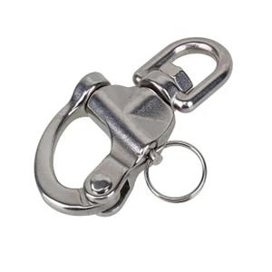 China Stainless Steel 304/316 Rigging Hardware Snap Hook Rotate Spring Shackle Swivel Shackle on sale