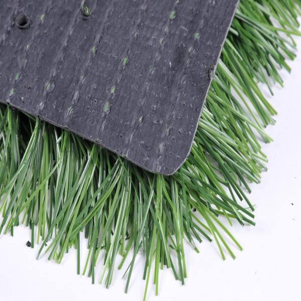 60mm Pile Height Football Artificial Turf Astroturf 140 Stitches/M Resilient Artificial Turfgrass