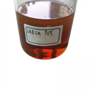China CAS 68584-22-5 LABSA 96% Ionic Surfactants Linear Alkyl Benzene Sulphonic Acid on sale