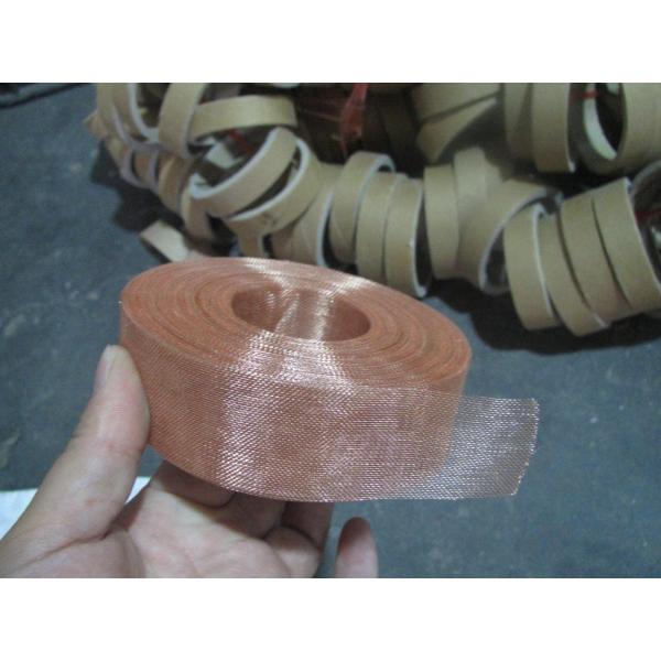 16 Mesh Copper .011" Wire Diameter Meets ASTM E2016-15 for RF shielding cage from China best supplier