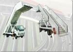Aviation Aircraft Stairs With Passengers And Cargo 15 Meter Turning Radius