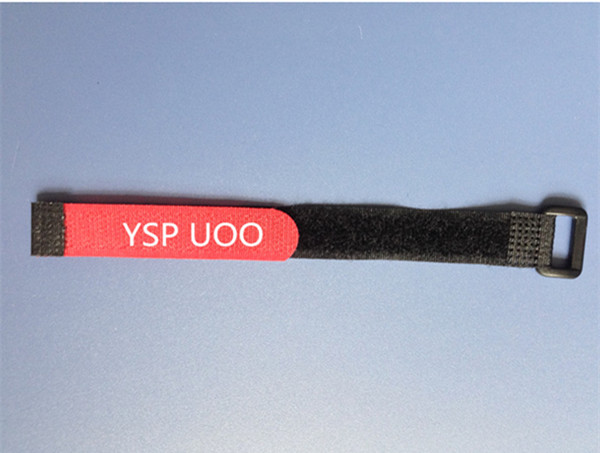 Nylon Red Loop Strap Fastener / Wire Hook And Loop Straps Waterproof