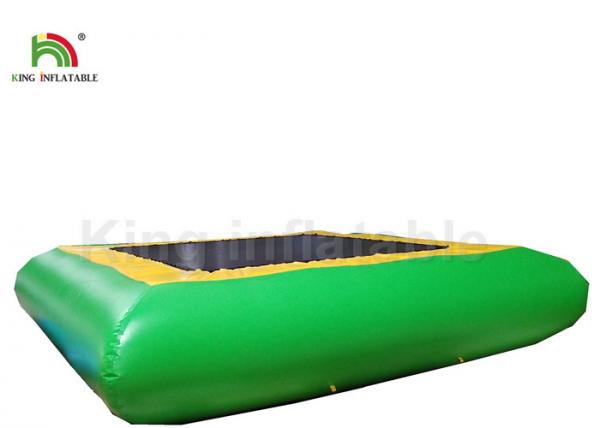 0.9mm Plato PVC 45 * 43m Inflatable Water Park Aqua Park With Guard Tower For Adults
