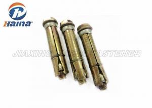  Four Piece Heavy Duty Shell M10 Carbon Steel Gr.4.8 Yellow Zinc Plated  Bolt Manufactures