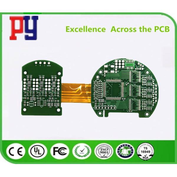 4 Polyimide Rigid Flex PCB Digital Television D Tinned Circuit Board Industry