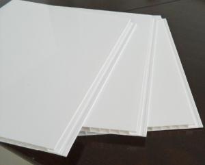 China Sound Absorbing PVC Ceiling Panels With PVC Resin For Restaurant 8mm Thickness on sale