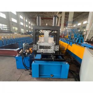  Galvanized Steel C Purlin Roll Forming Machine 300mm 11KW For Roof And Wall Support Manufactures