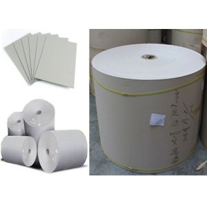 Good Stiffness Professional Grey Paper Cardboard Roll for Book Binding