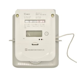 Buy cheap White Smart Gas Meter ZG-D-2.5 Willfar Steel / Cast Aluminum Material from wholesalers
