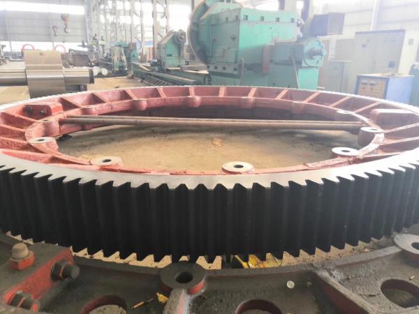 Custom Large Size 42CrMo4 34CrMo4 Ring Gear Spur Gear For Mill Differene Materials