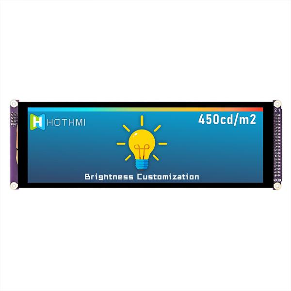 7.84 Inch Bar Capacitive Touch IPS TFT LCD Display 1280x400