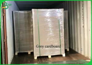 China High Thickness Grey Cardboard Sheets 1mm 1.5mm Uncoated Recycled Gray Board on sale