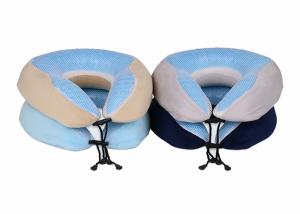 China Ergonomic Prevent Neck Sore Gel Neck Pillow Cooling Beads Travel Airplane on sale