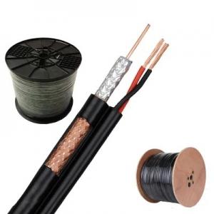  1 Conductor RG59 Coaxial Power Cable for CCTV Camera Communication Durable Material Manufactures