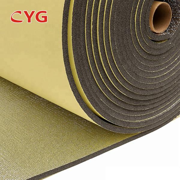 Quality Self Adhesive Construction Heat Insulation Foam With Aluminium Foil One Side for sale