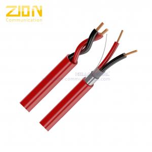  Plenum-Rated Fire Alarm Cable 12AWG 2C Solid Copper for Fire Protective Circuits Manufactures