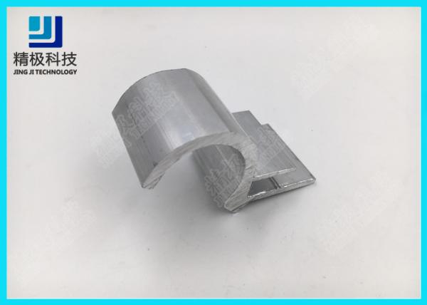 Quality Aluminum Alloy Hook Cast drawing Polishing For Roller Track Conveyor AL-49 for sale