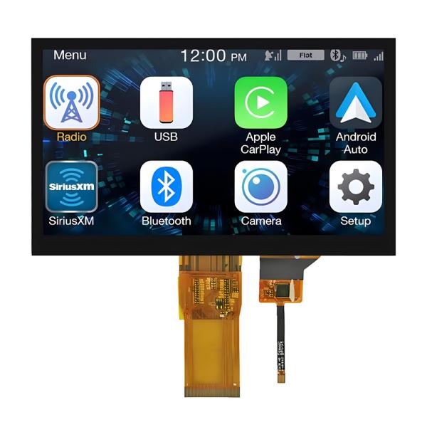 7 Inch TFT LCD Touch Screen Module 1024x600 IPS Full Viewing Angle RGB Interface