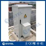 Industrial Outdoor UPS Battery Cabinet , Base Station Cabinet Rainproof Energy