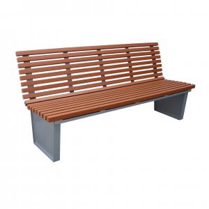 China Waterproof Outdoor Recycled Plastic Benches For Campus Villa on sale