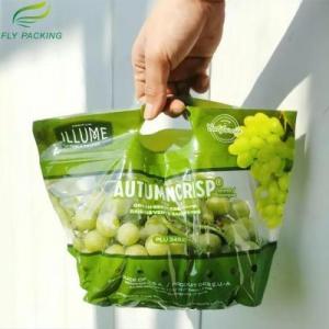 China Resealable Ziplockk Fresh Vegetables Biodegradable Packaging For Fruits And Vegetables on sale