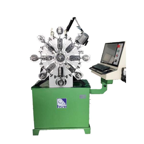  2.7KW High Output CNC Coiling Machine Easy Operation With Servo Scissors Manufactures