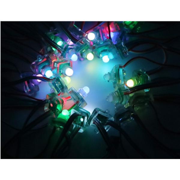 Channel Letter Square LED Pixel String DC5V WS2811 Square 12mm Diffused