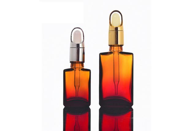 Quality 1 Inch 0.05mm Essential Oil Glass Bottles , Essential Oil Glass Vials With PP Holder for sale